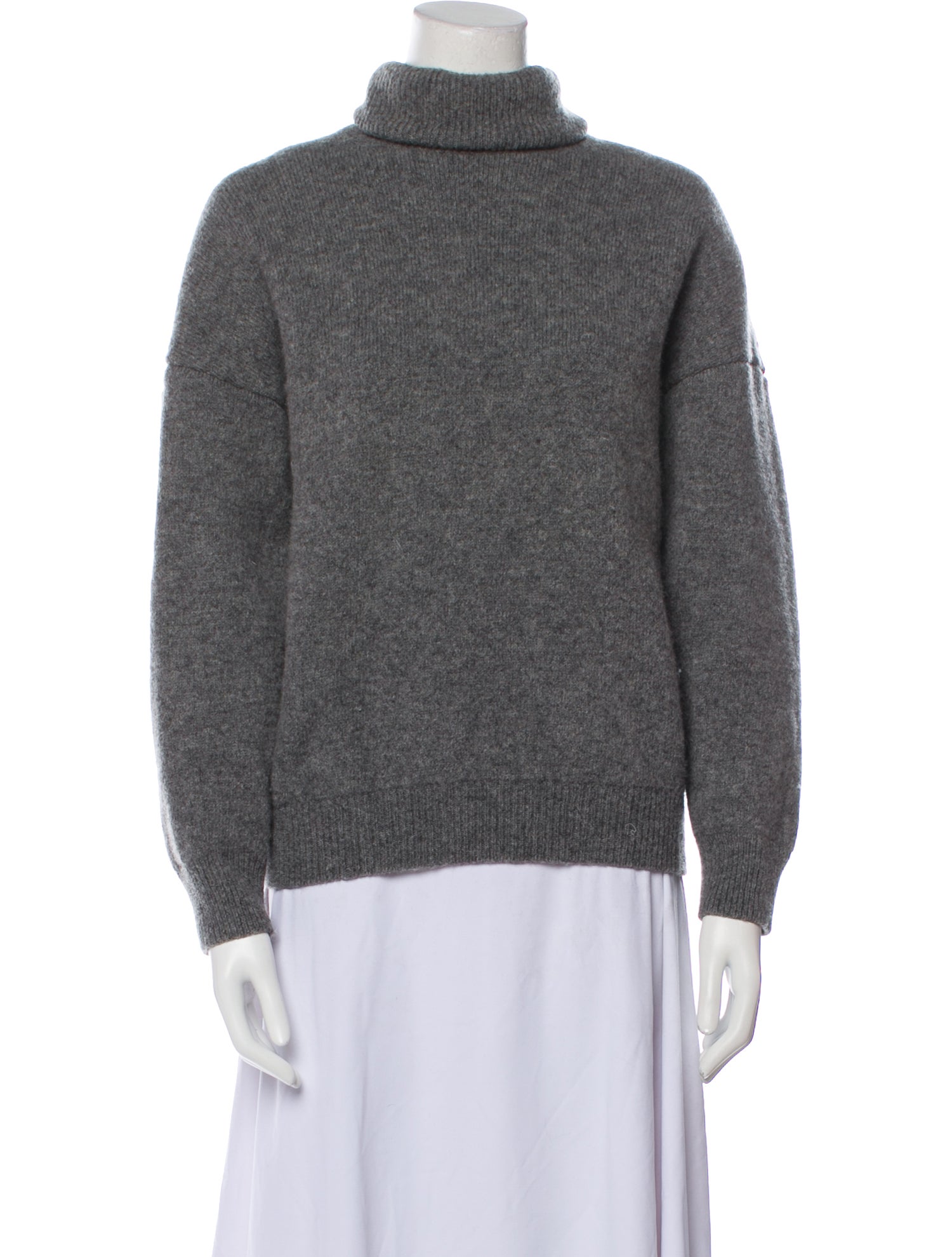 Celine Women's Wool Turtleneck Yellow