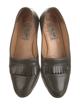 Celine Leather Loafers