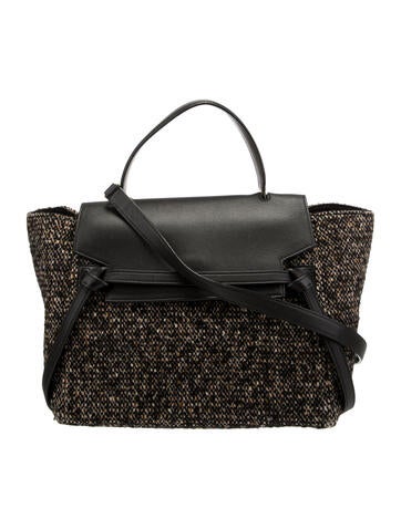 Celine Handle Bags Mini Tweed Belt Bag