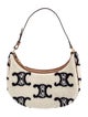 Celine 2022 Terry Cloth Triomphe Ava Hobo