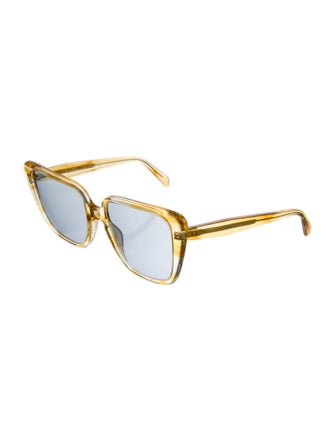 Celine Square Tinted Sunglasses