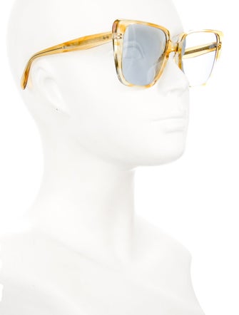 Celine Square Tinted Sunglasses