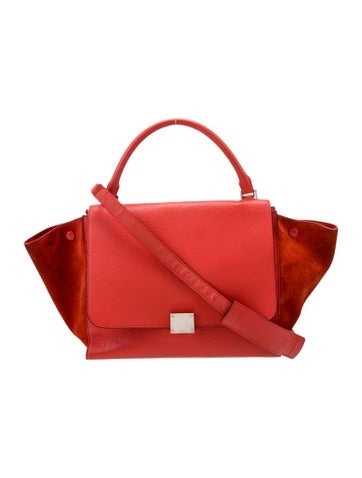 Celine Handle Bags Medium Trapeze Bag