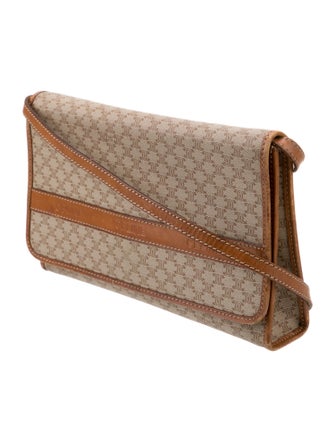 Celine Macadam Shoulder Bag w/ Pouch