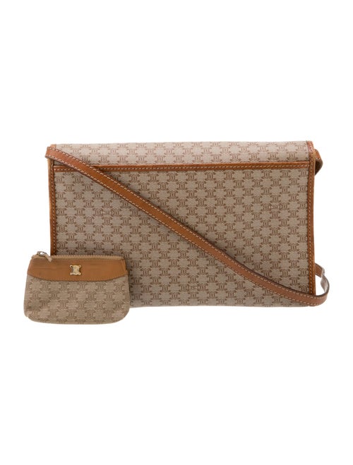 Celine Macadam Shoulder Bag w/ Pouch