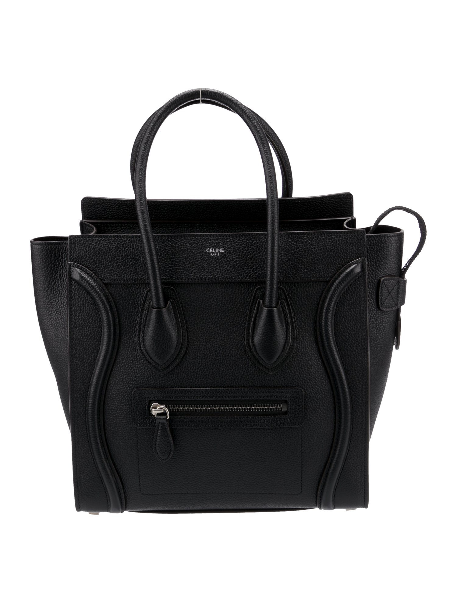 Celine Mini Luggage Tote - Black Totes, Handbags - CEL293027 | The RealReal