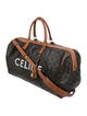 Celine Leather-Trimmed Triomphe Weekender