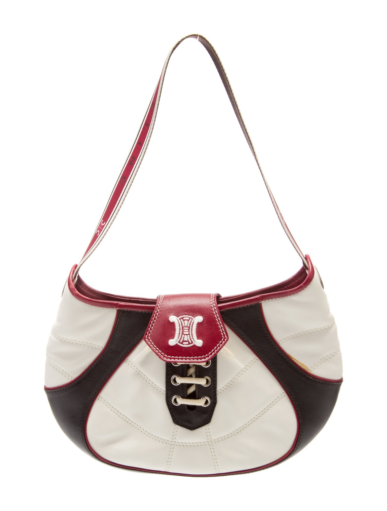 Celine FIFA World Cup Hobo - White Shoulder Bags, Handbags