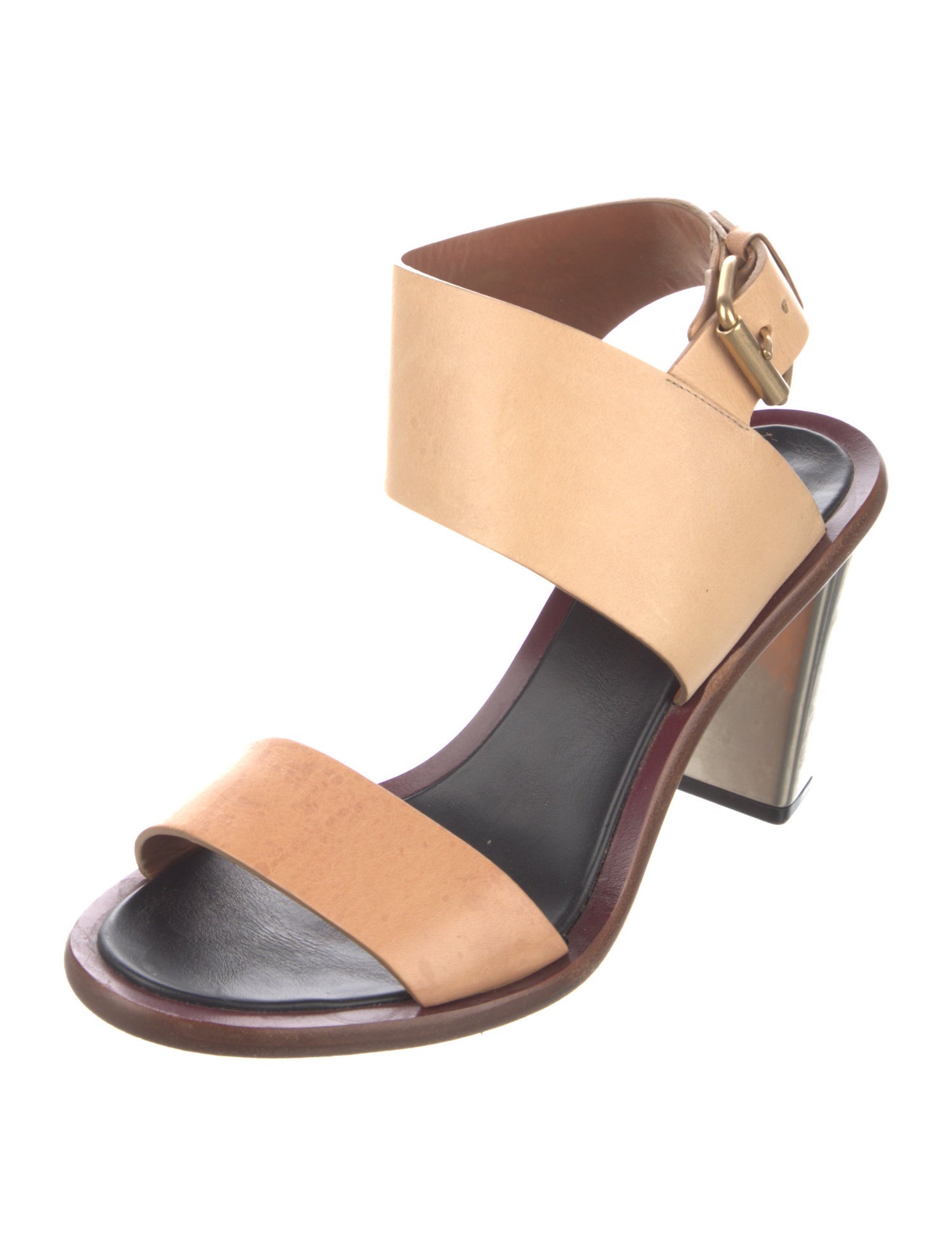 CELINE  Slingback Black Patent Leather 285949