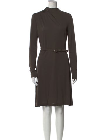 Celine Dresses Mock Neck Knee-Length Dress Us10, Fr42 | L