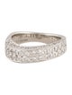 Celine Platinum Diamond Band