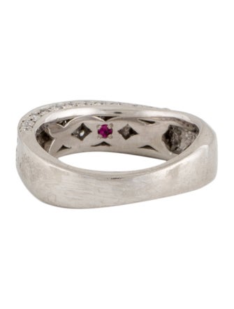 Celine Platinum Diamond Band