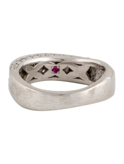 Celine Platinum Diamond Band