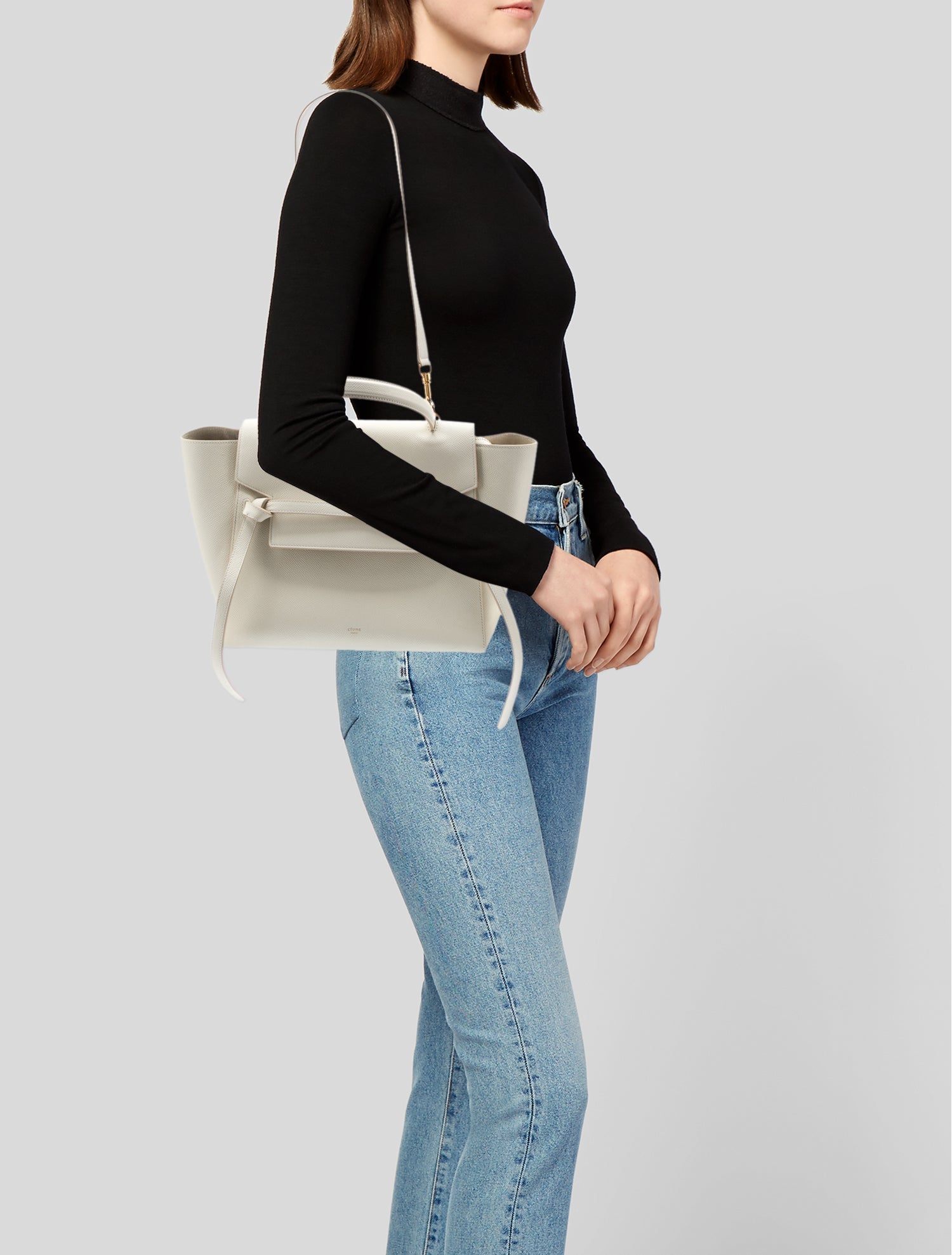 Celine Leather Mini Belt Bag