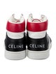 Celine Leather Colorblock Pattern Sneakers