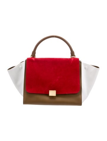 Celine Handle Bags Medium Trapeze Bag