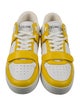Celine Leather Colorblock Pattern Sneakers