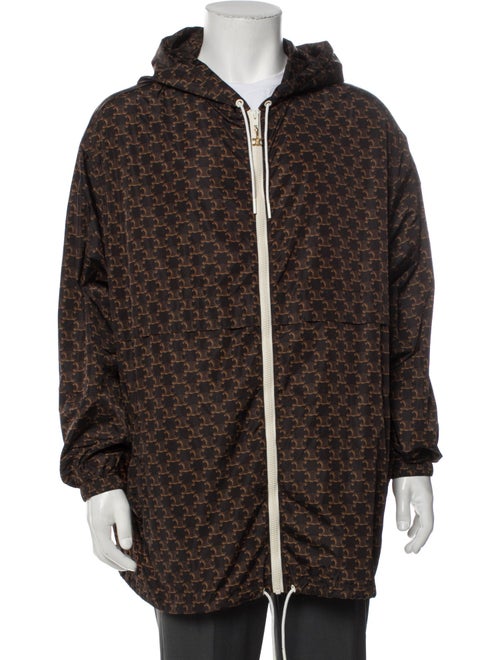 Celine Monogram Pattern Windbreaker