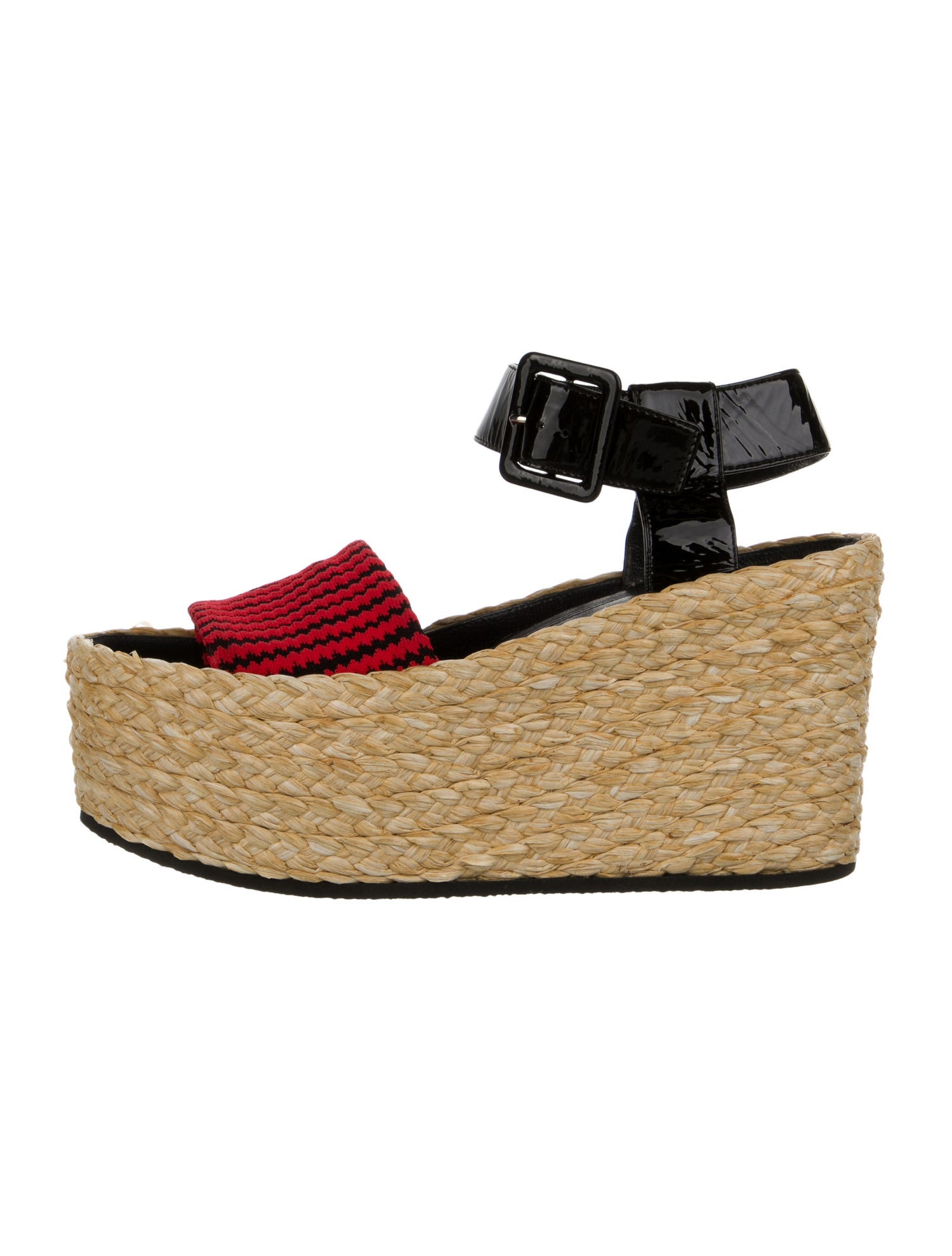 straw espadrilles