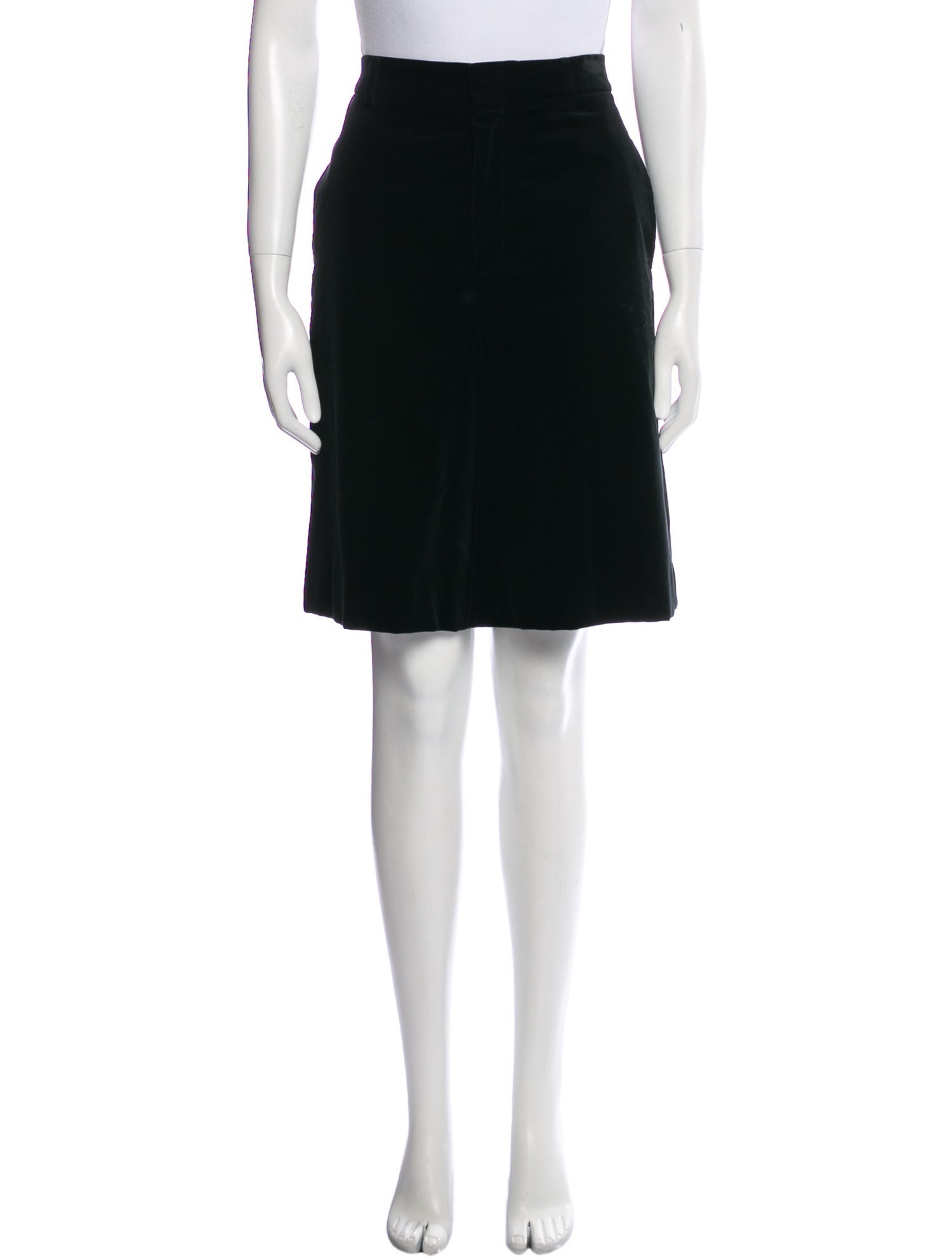 Celine Velvet Knee-Length Shorts