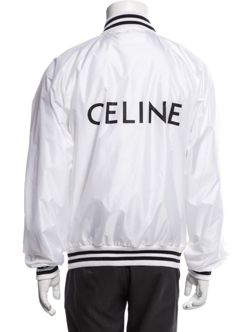 Celine Graphic Print Bomber Jacket