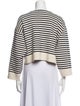 Celine Striped Bateau Neckline Sweater