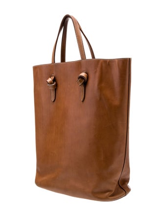 Celine Leather Tie Tote