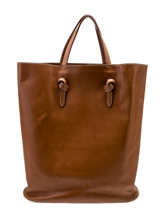 Celine Leather Tie Tote
