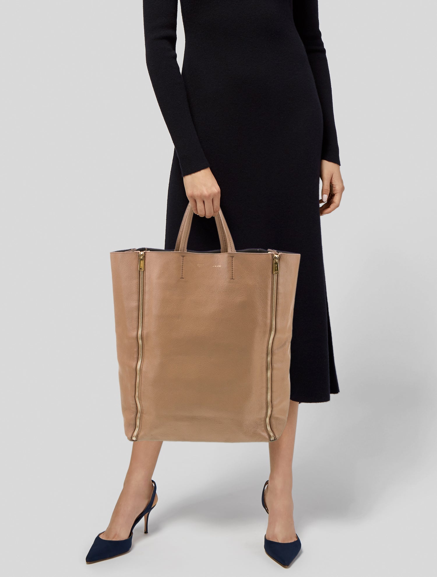 Celine Vertical Gusset Cabas