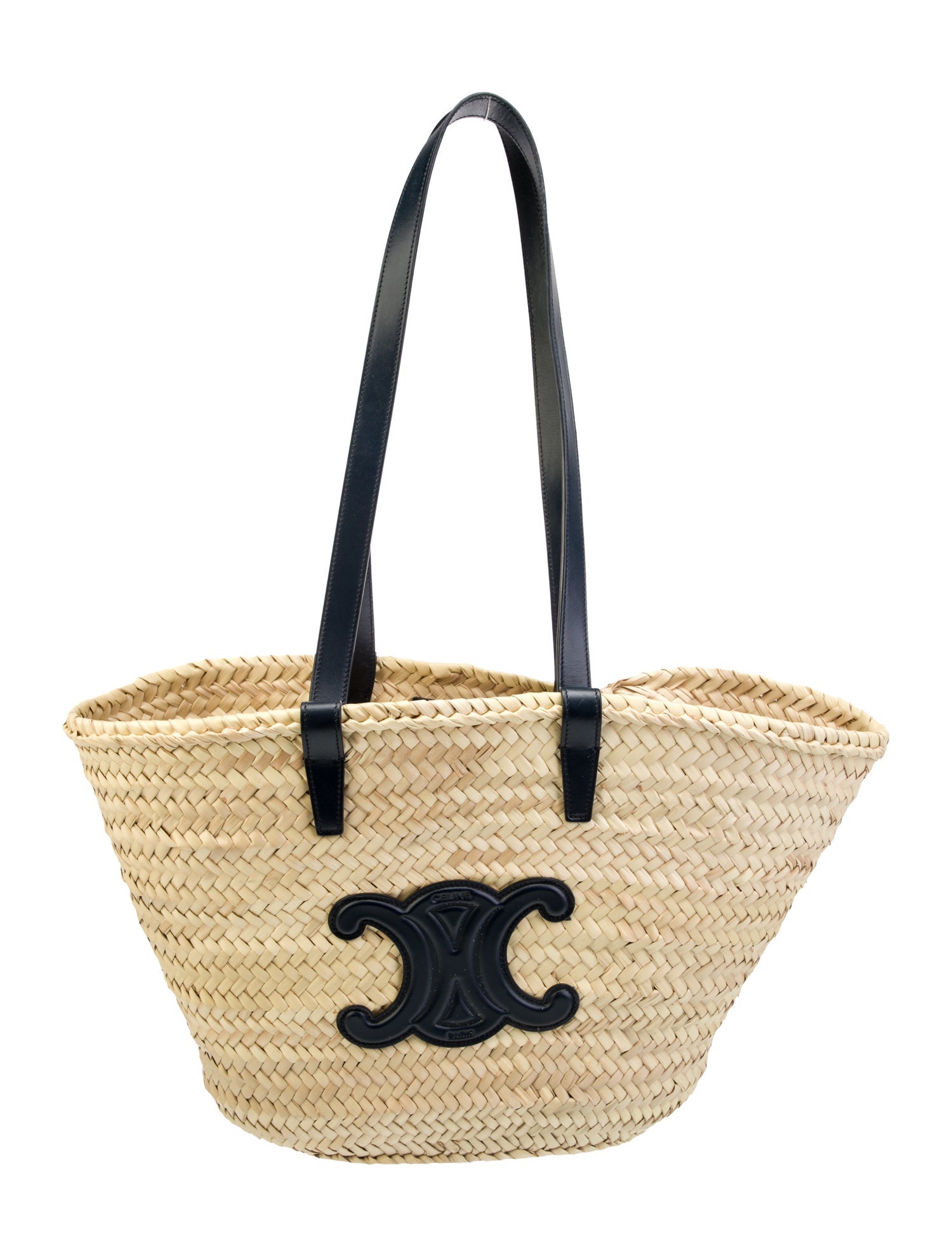 Celine Raffia Classic Panier - Neutrals Totes, Handbags