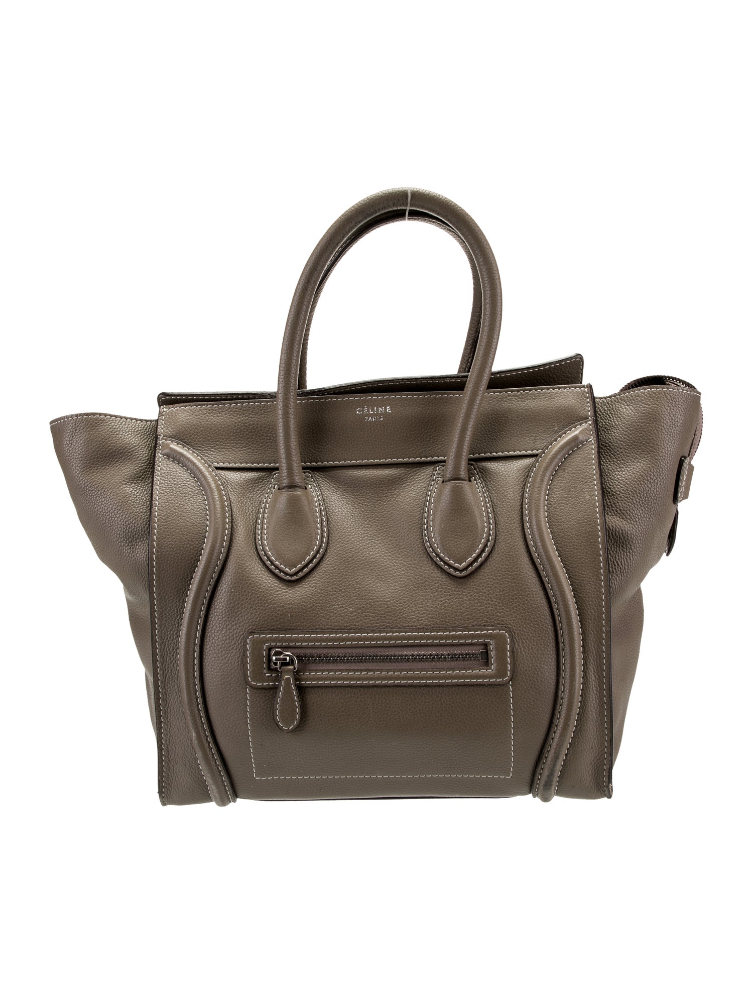 Celine Micro Luggage Tote - Neutrals Totes, Handbags - CEL293485 | The ...