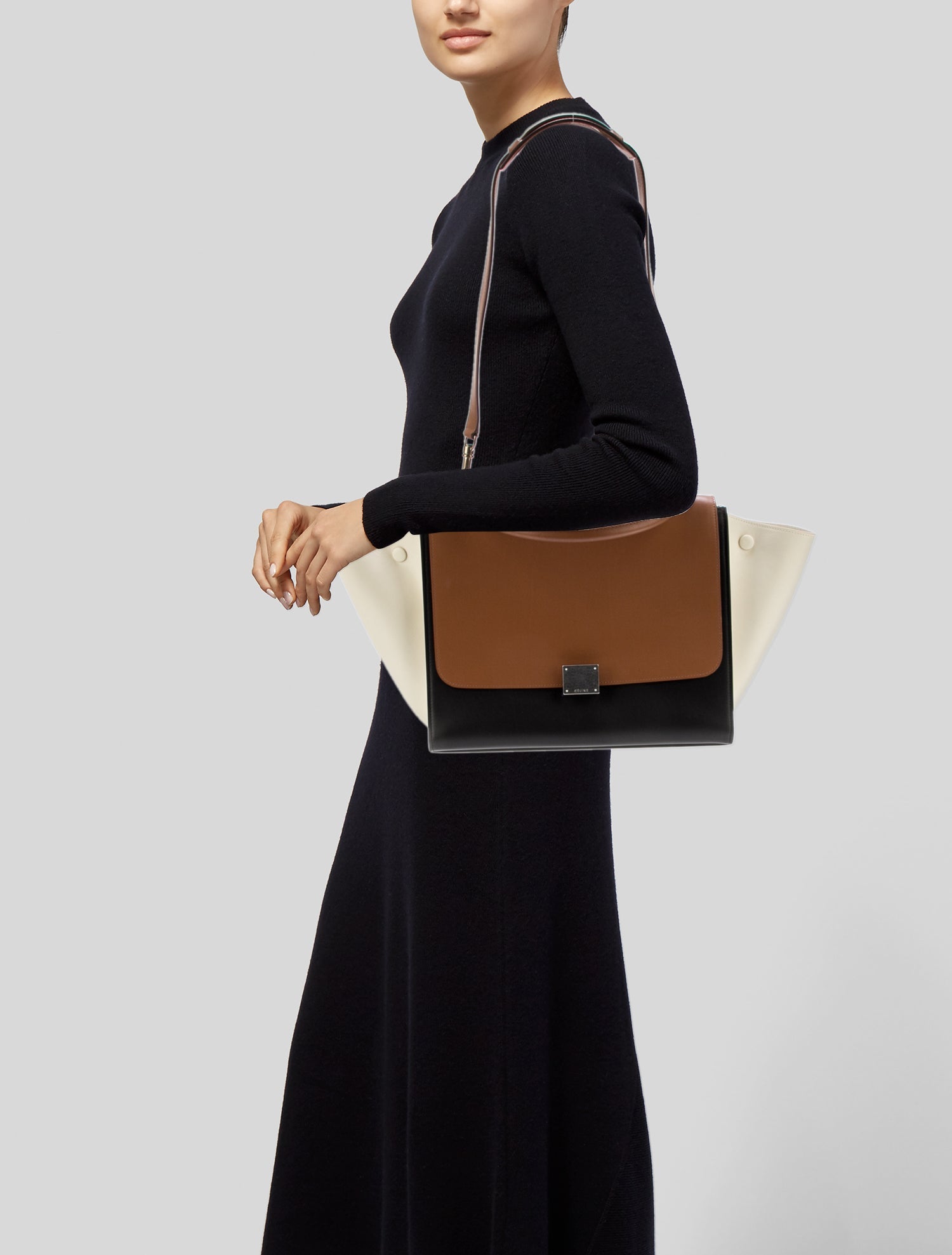 Celine Leather Trapeze Medium