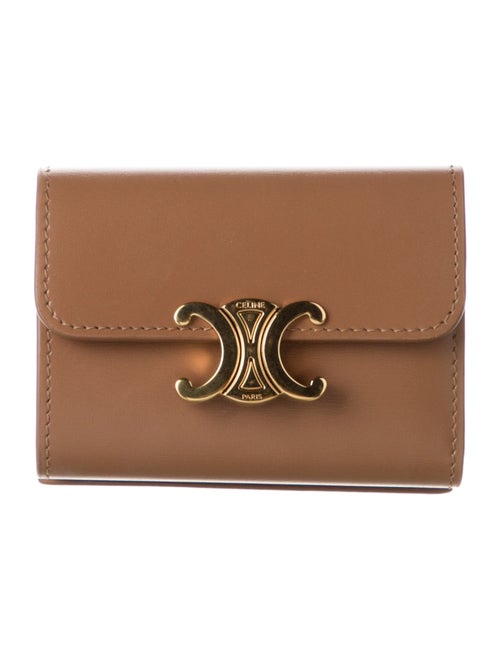 Celine 2024 Triomphe Compact Wallet