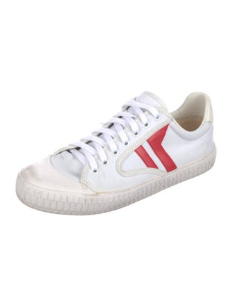 Celine Canvas Printed Sneakers
