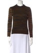 Celine Striped Crew Neck Sweater
