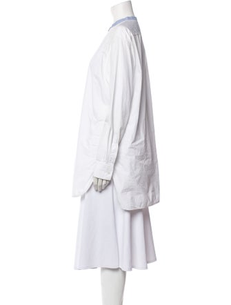 Celine Mock Neck Long Sleeve Tunic