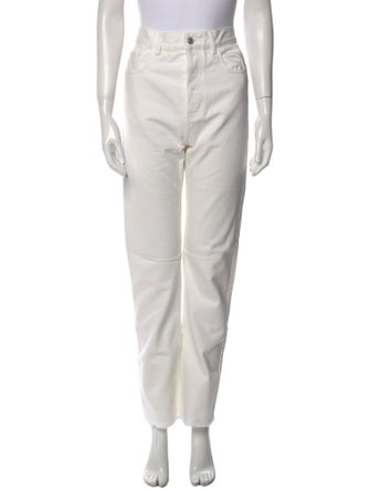 Celine High-Rise Straight Leg Jeans