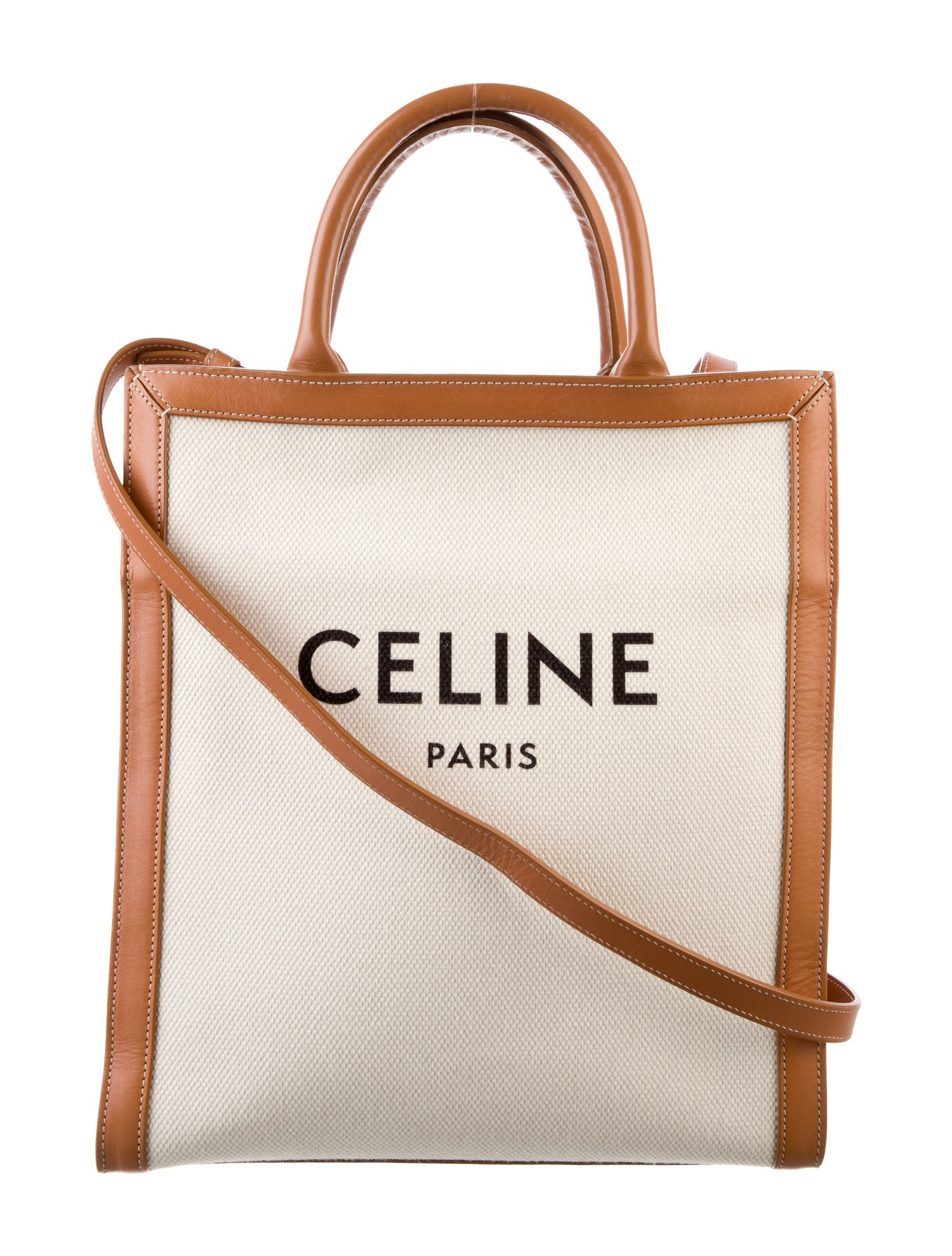 Celine Canvas Vertical Cabas Small