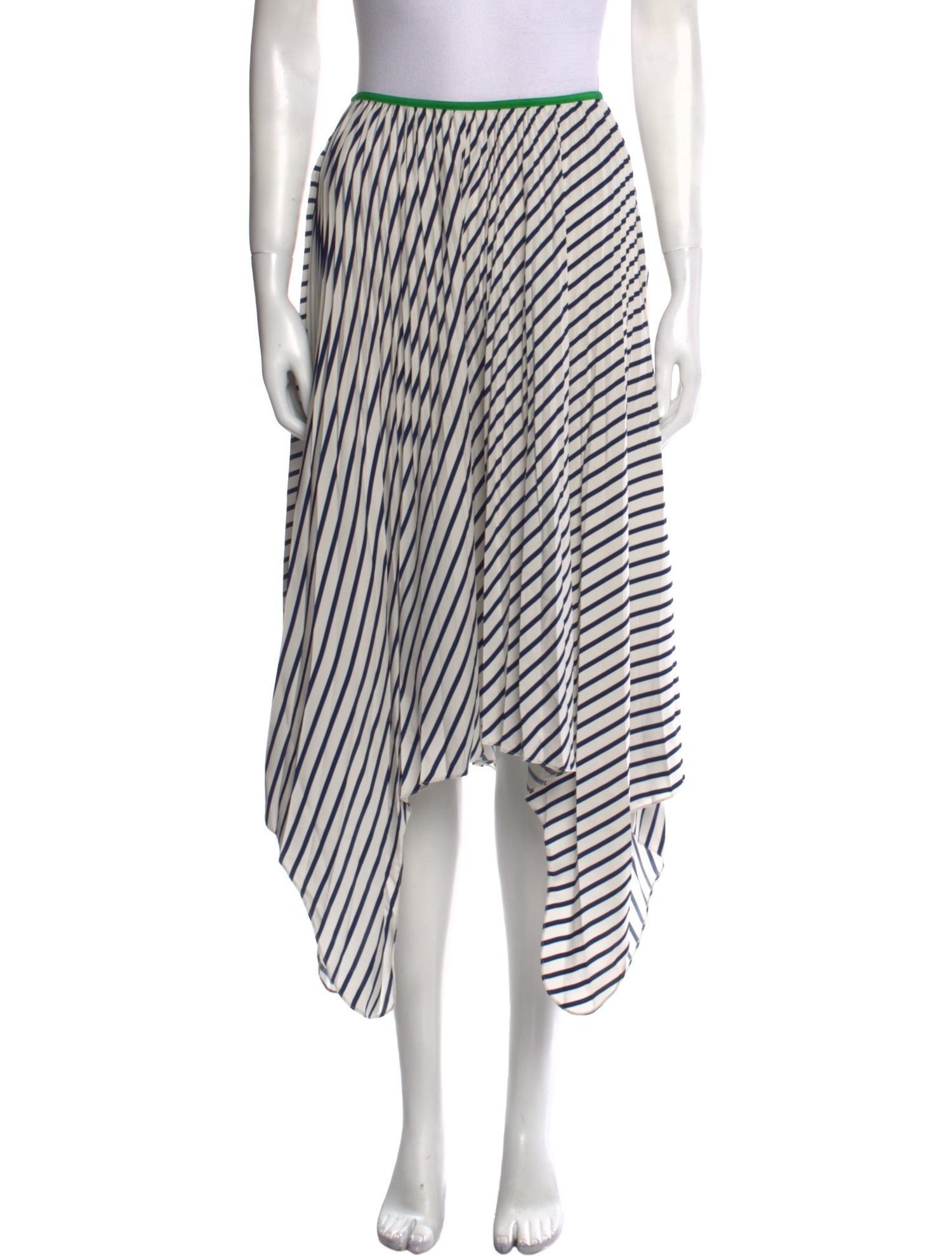 Celine Silk Midi Length Skirt