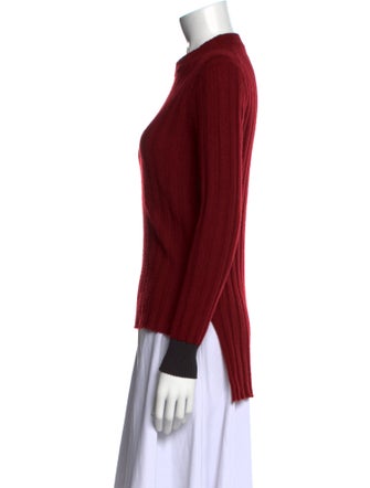Celine Wool Mock Neck Sweater