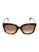 Celine Wayfarer Gradient Sunglasses