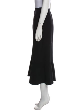 Celine Wool Midi Length Skirt
