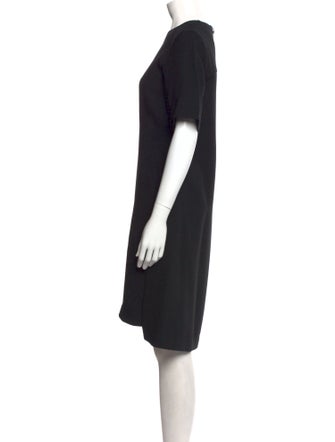 Celine Crew Neck Knee-Length Dress