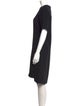 Celine Crew Neck Knee-Length Dress