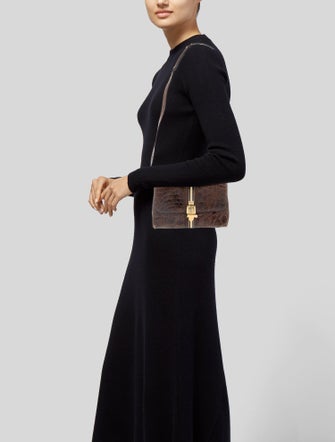 Celine Alligator Messenger Bag