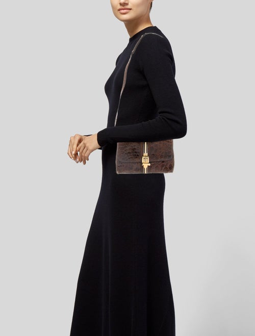 Celine Alligator Messenger Bag