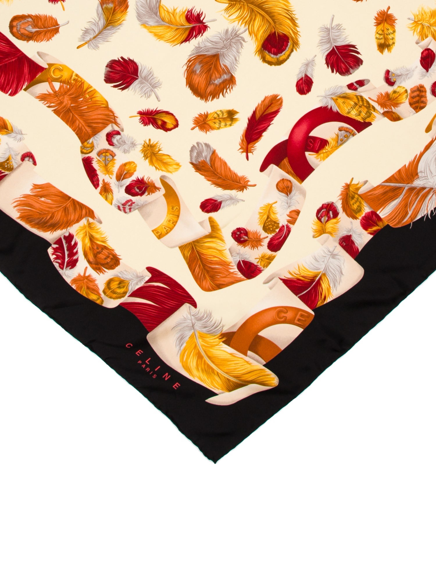 Celine Silk Printed Scarf