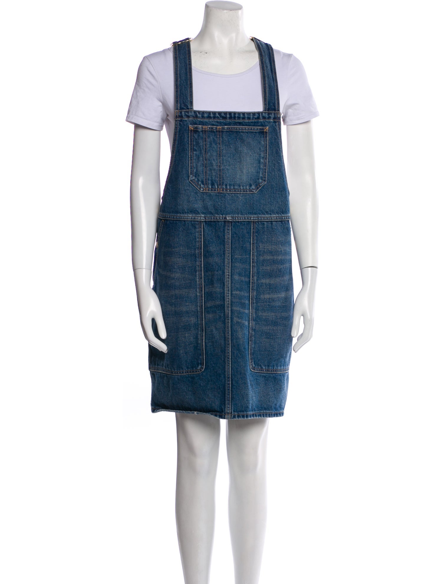 Celine Square Neckline Mini Dress