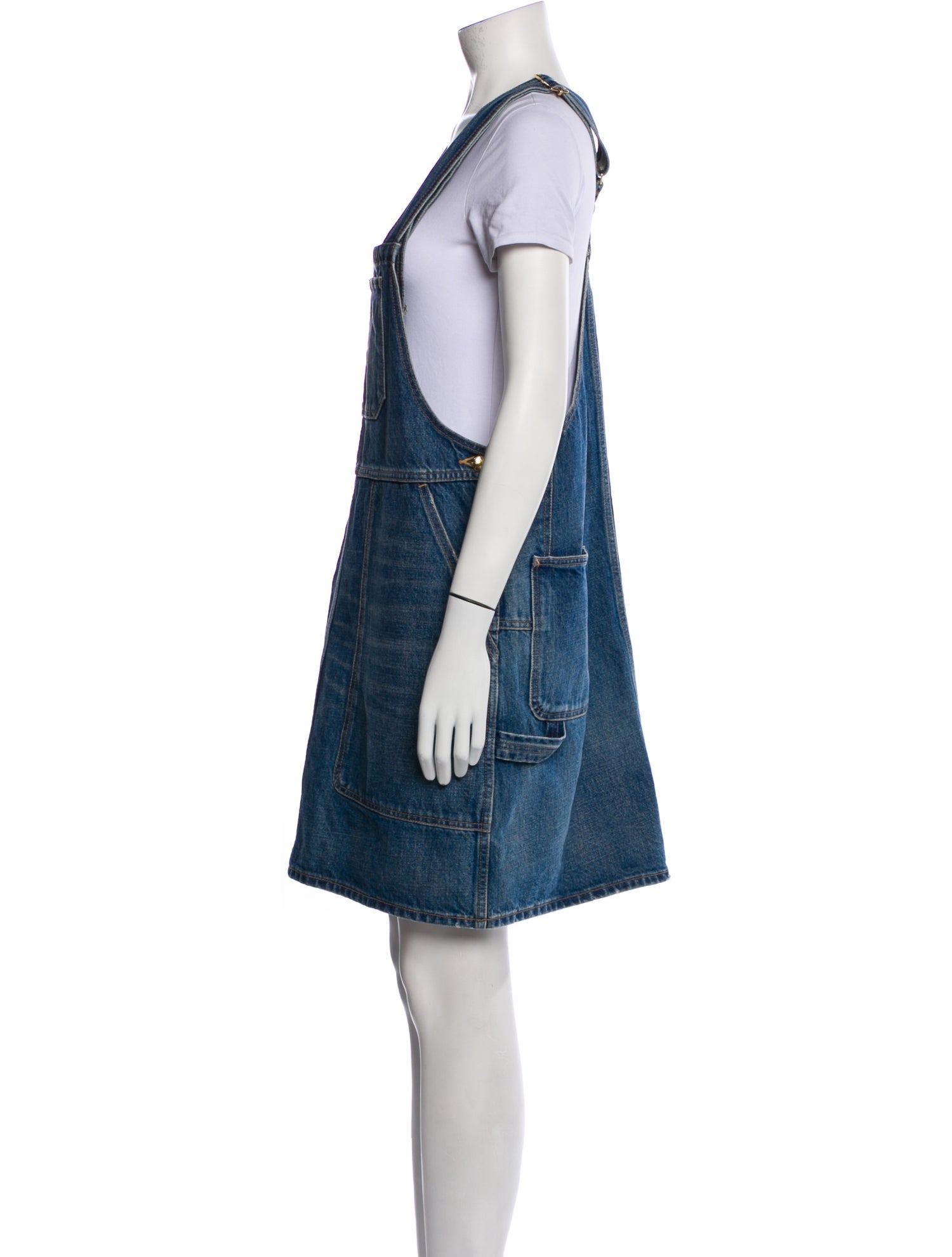 Celine Square Neckline Mini Dress