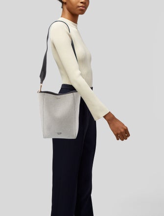 Celine Canvas Seau Sangle Small